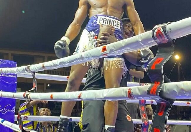 Prince Kamaldeen Mohammed wins WBLAfrica Title On PKO Bill At Abelemkpe