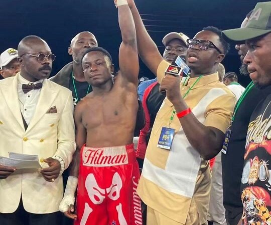 SP Sports Boxers, Charles Narh Tetteh And George Faho Mensah Shine At Best Of Bukom 3 Fight Night