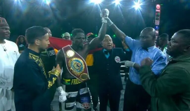 Ghana’s Freezy Macbones defeats Nigerian Godday Appah to win WBO Africa Light Heavyweight title