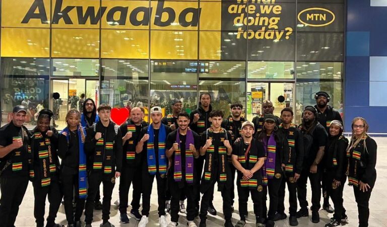 Metro Detroit Golden Gloves team from USA arrive in Accra for ‘Fist of Fury’ Boxing Contest on Saturday
