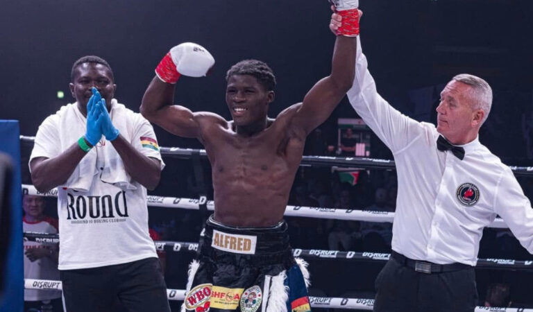 Alfred Lamptey debuts in WBC World Rankings